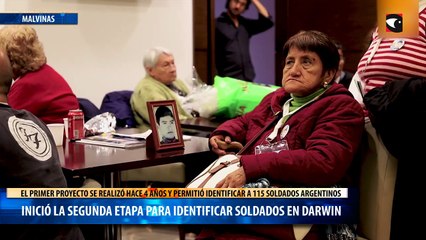 Inició la segunda etapa para identificar soldados en Darwin