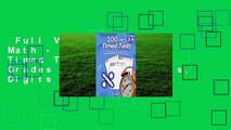 Full Version  Humble Math - 100 Days of Timed Tests: Division: Grades 3-5, Math Drills, Digits