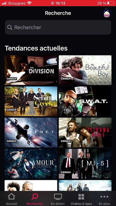 Vidéo Nouveau Menu myCANAL 20210805