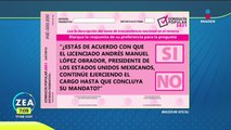 Avanza la revocación de mandato en México