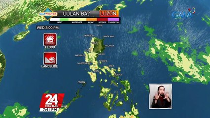 Low pressure area, posibleng pumasok ng PAR at maging ganap na bagyo | 24 Oras