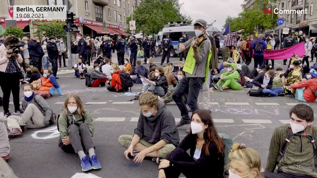 Германия: активисты выступили против климатической политики