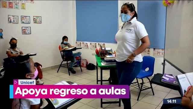 Unicef respalda el regreso a clases presenciales en México