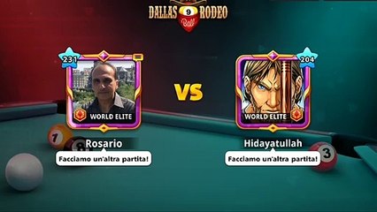 ROSARIO 8BP - Another challenge with HIDAYATULLAH, phenomenal player from the 8bp world.