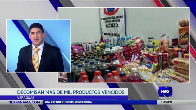 Decomisan más de mil productos vencidos en Veraguas - Nex Noticias