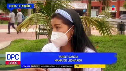 Un bebé de 5 meses se enfrentó al Covid 19