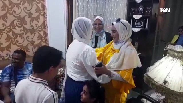 زغاريد اسرة محمد هانى الثالث مكرر علمى رياضة باسوان