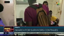 Haiti: Search for survivors continues