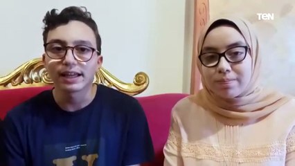 كاميرا TeN داخل منزل احمد كمال سيد أحمد محمد البقلي.. الرابع مكرر علمي رياضة