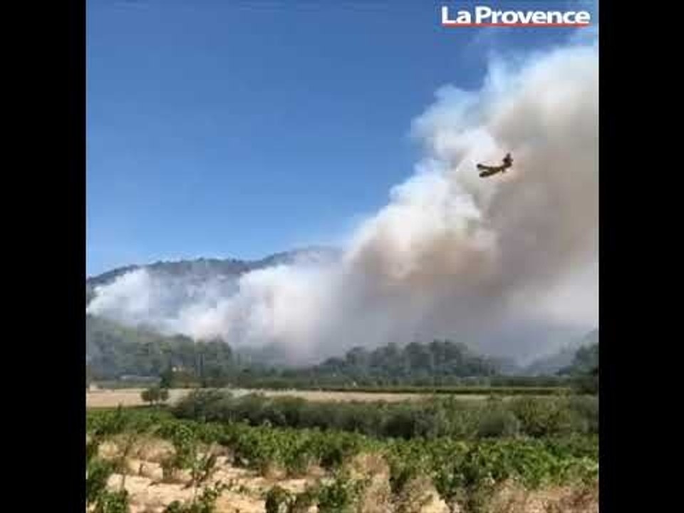 Vaucluse : l'incendie de Beaumes-de-Venise toujours en ...