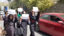 Afgan kadınlardan başkent Kabil'de gösteri