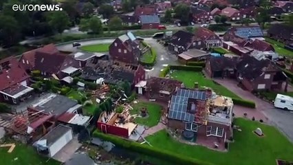 Tornado in Ostfriesland: "Eine Minute und es war alles kaputt"