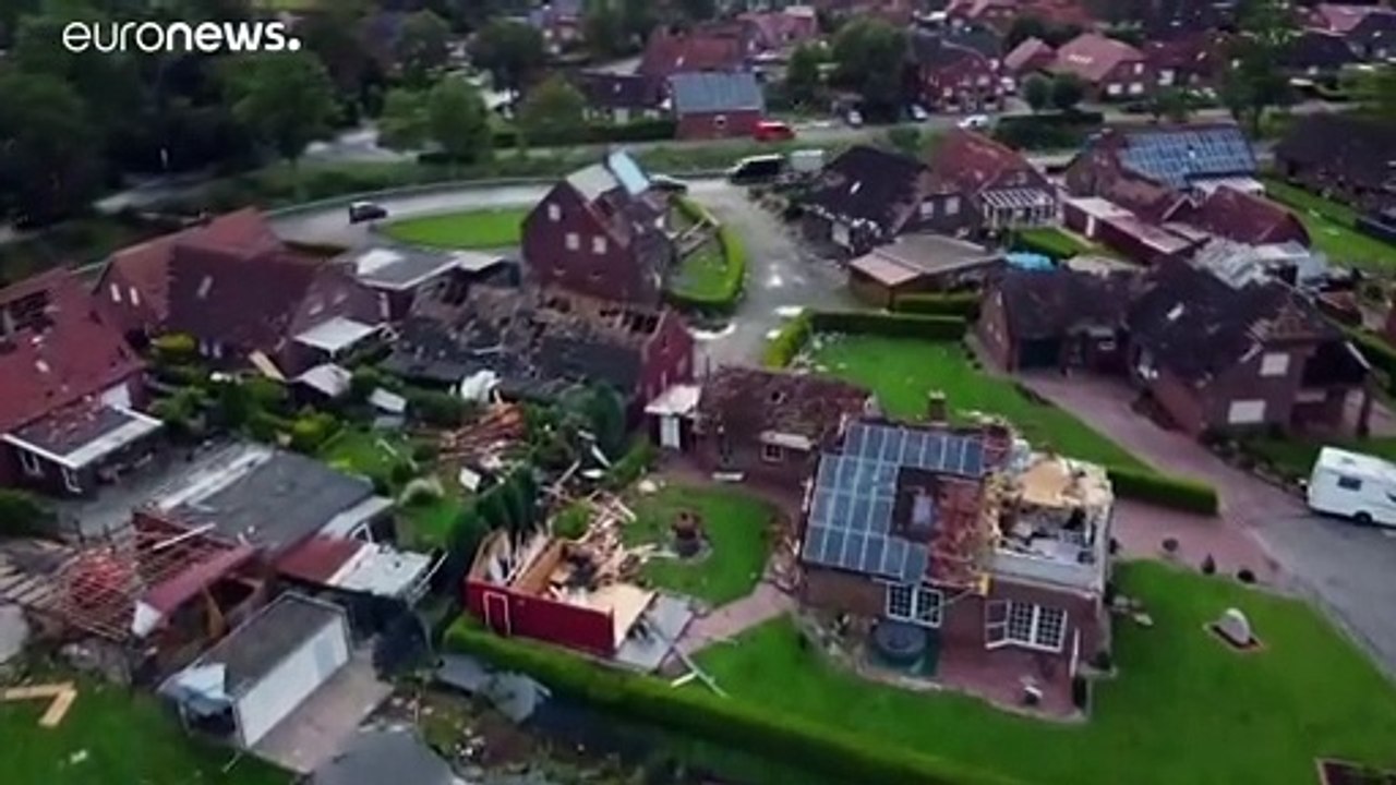 Tornado in Ostfriesland: 'Eine Minute und es war alles kaputt'