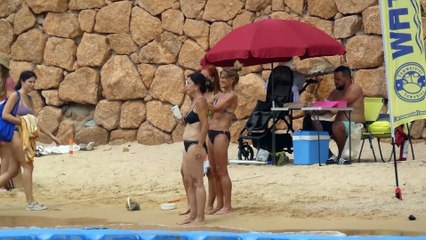 Arantxa Sánchez Vicario, de relax en la playa tras el varapalo judicial