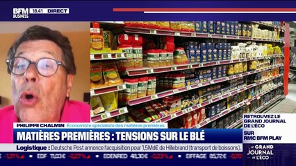 Philippe Chalmin (Economiste) : Tensions sur le blé - 17/08