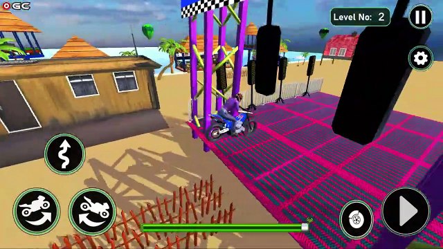 Motor Bike Impossible Stunts Game - Bike Stunts Tricky Racing Rider Free 2021 - Android GamePlay #3