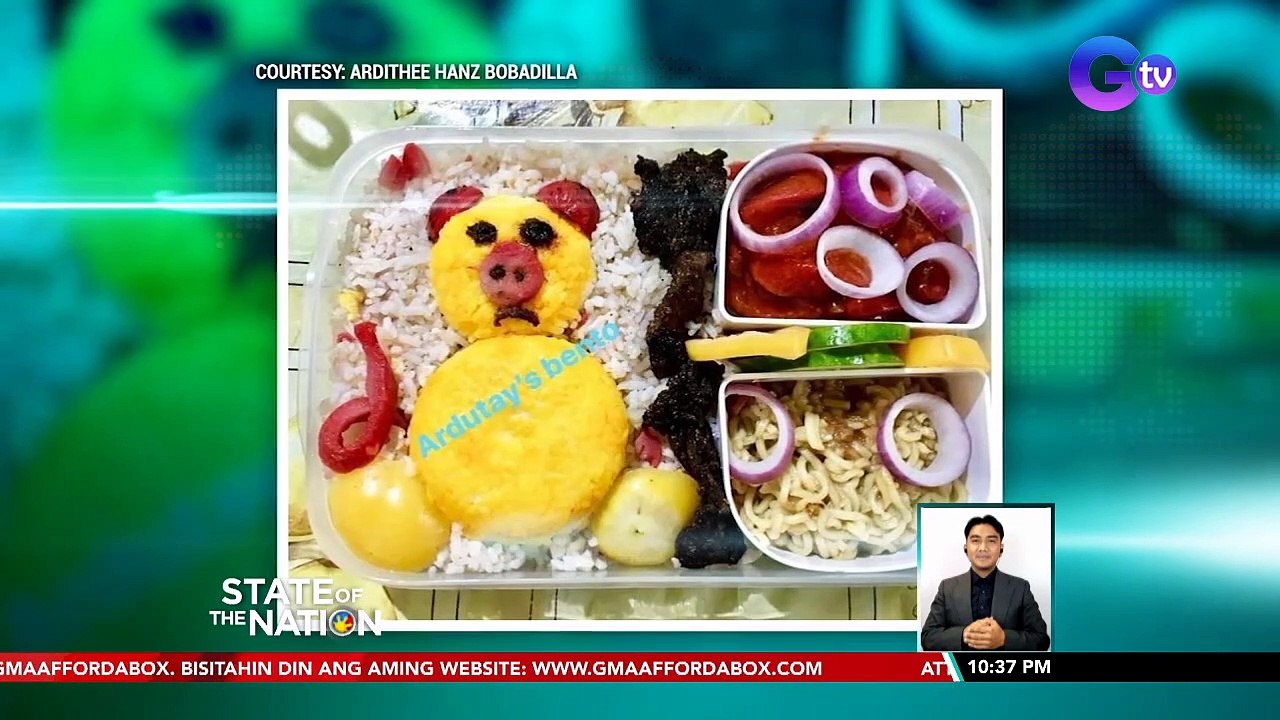 Misis, idinadaan sa creative bento o pabaon ang...