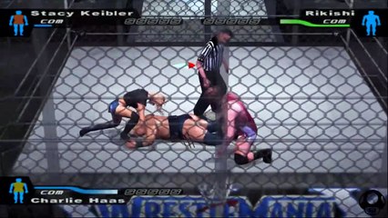 Here Comes the Pain Stacy Keibler vs Rikishi vs Charlie Haas