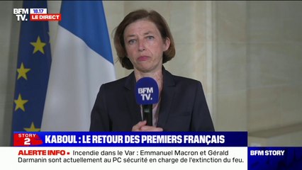 Florence Parly: "La première difficulté pour les auxiliaires et les ressortissants français, c'est de rejoindre l'aéroport de Kaboul"