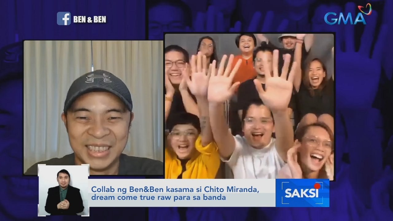 Collab ng Ben&Ben at ni Chito Miranda, dream come true raw para sa banda | Saksi