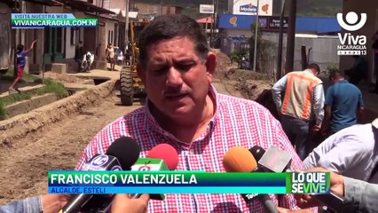 Más de 32 millones de córdobas invierte alcaldía esteliana en obras de calles
