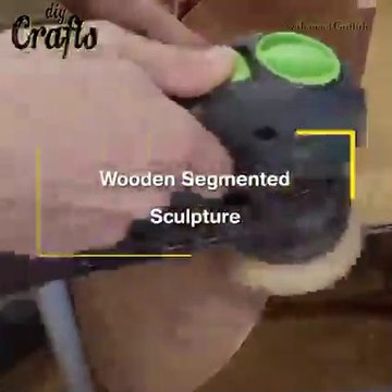 Amazing Techniques Extreme Woodworking wooden segmented sculptures Creative Smart Work Wooden Art