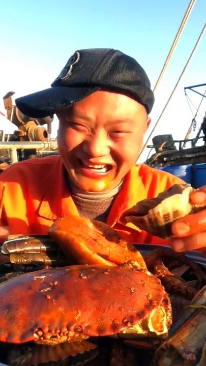 SPICY SEAFOOD | SQUID OCTOPUS SUPER NICE EATING |  أصوات الأخطبوط ال | #shorts #86