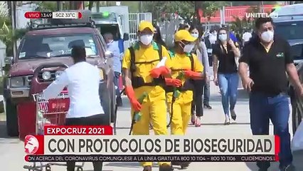 Download Video: Expocruz 2021 contará con las medidas de bioseguridad y protocolos sanitarios