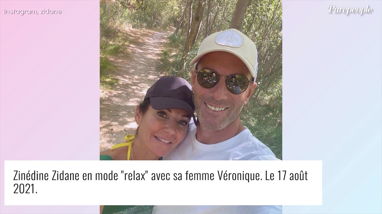 Zinedine Zidane et sa femme Véronique : en mode "relax", détente et câlins au programme