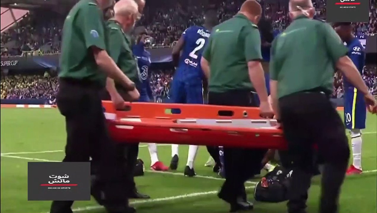 اصابة حكيم زياش بعدماسجل هدف عالمي   hakim ziyech super goal