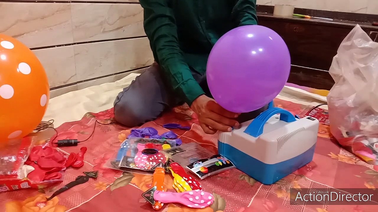 LED balloon and balloon mix decorations