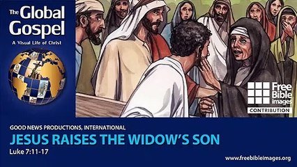 Animated Bible Stories: Jesus Raises The Widow's Son-New Testament