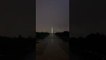 Lightning Hits Washington Monument