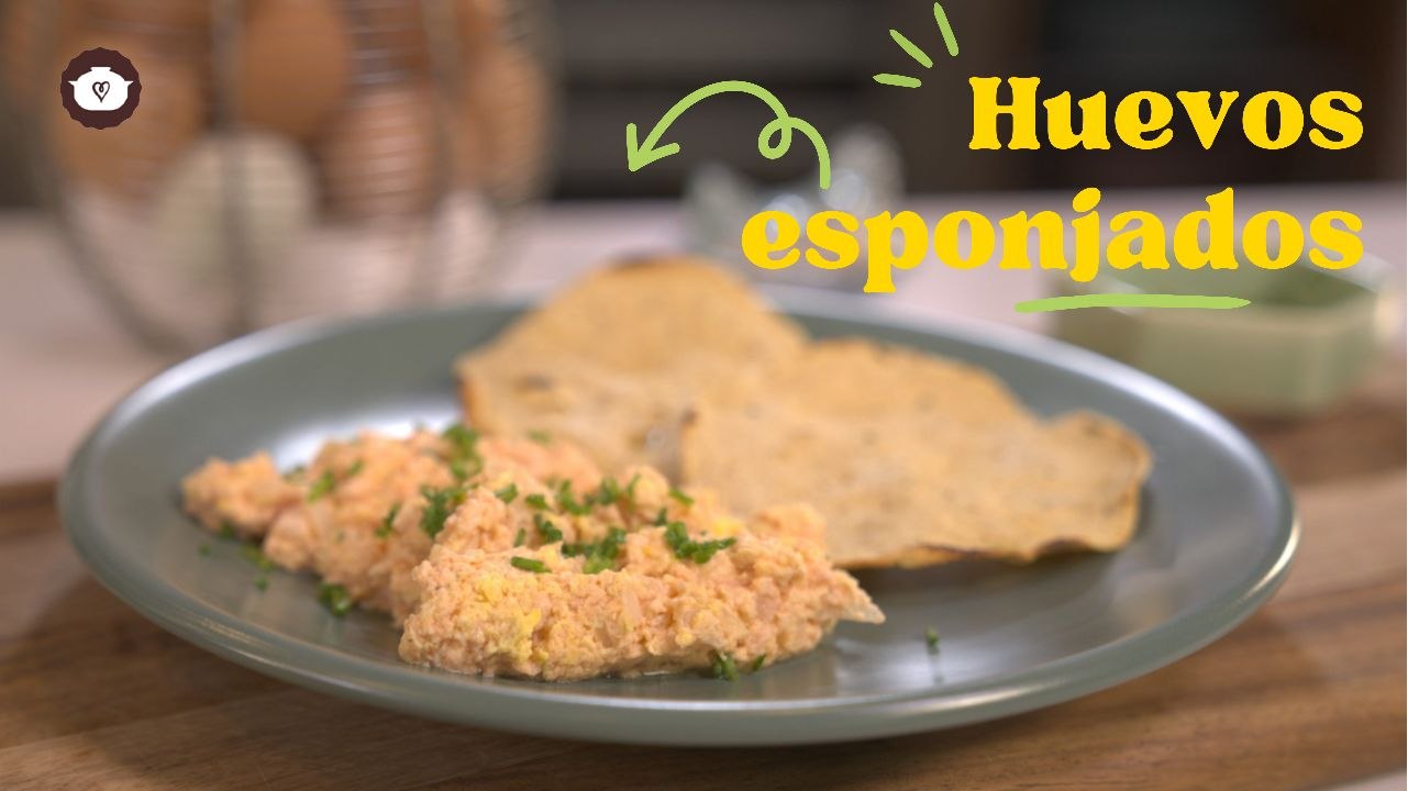Huevos Esponjados fáciles y rápidos