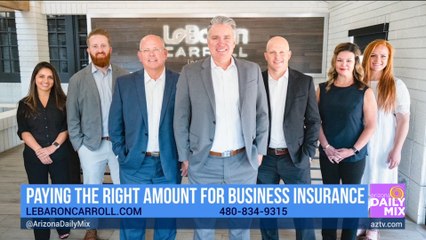 Download Video: LeBaron & Carroll Insurance on Paying the Right Amount for Business Insurance