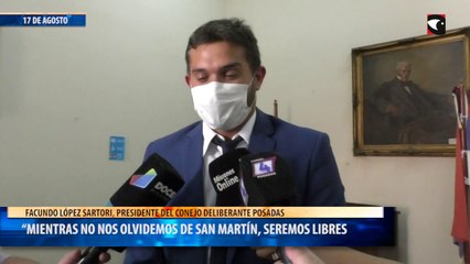 Tải video: “Mientras no nos olvidemos de san martín, seremos libres”