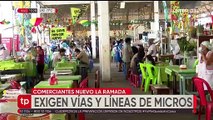 Comerciantes del nuevo mercado La Ramada dicen que están abandonados y planean retornar a antiguos puestos