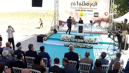 Kültür ve Turizm Bakanı Mehmet Nuri Ersoy:- “Çatalhöyük, ülkemizin ve insanlığın en önemli arkeolojik değerlerindendir'