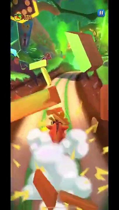 Nitro Lab Assistant Battle Run Gameplay On The Great Gate - Crash Bandicoot: On The Run! (S4 Boss)