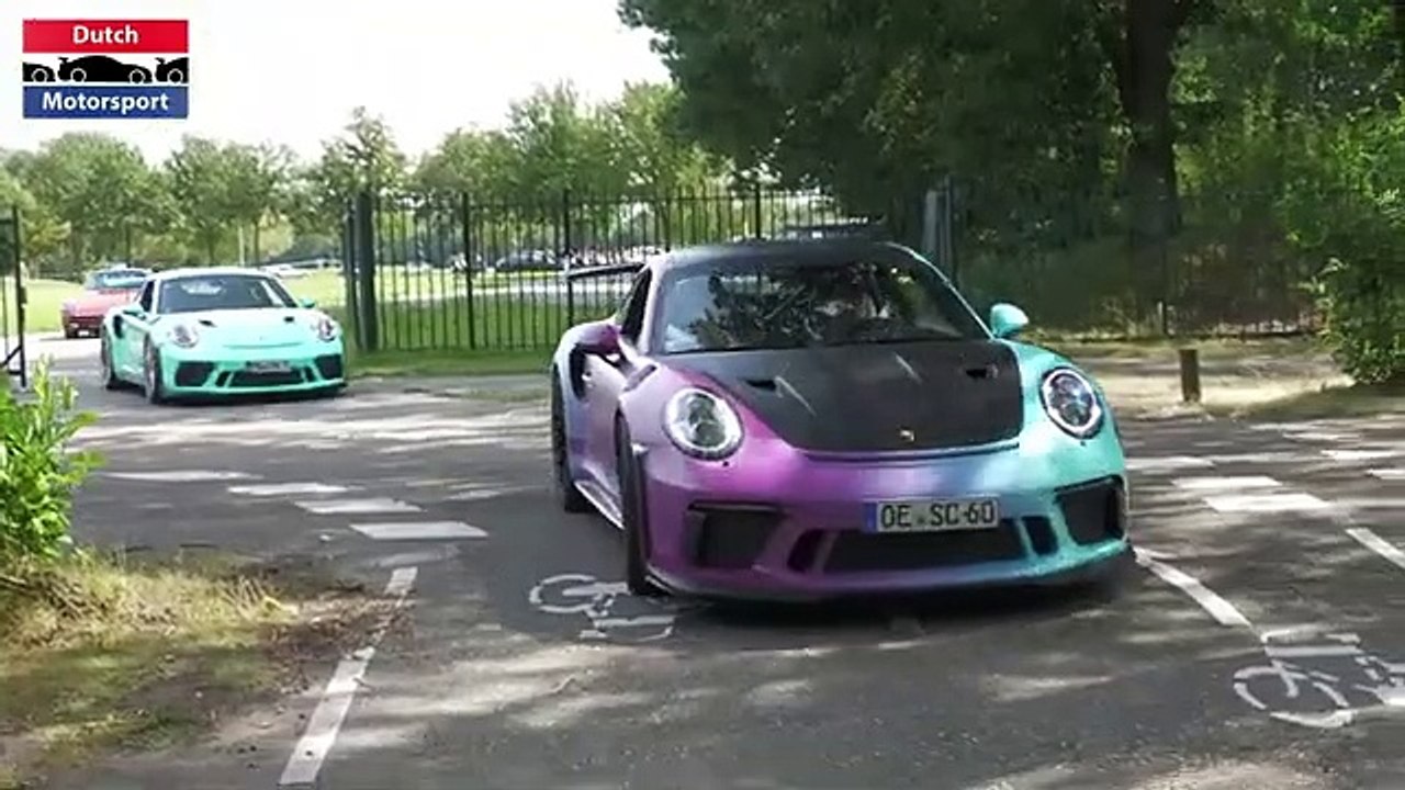 100- Porsches leaving PUUR Porsche Treffen 2021