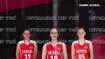 A Milli Kadın Voleybol Takımı için Avrupa Şampiyonası öncesinde özel klip hazırlandı