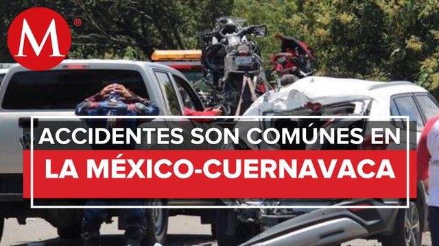 Los motociclistas siempre utilizan la México-Cuernavaca como pista de carreras