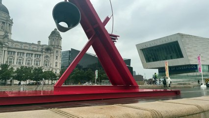 'Mersey Sounds' sculpture unveiled as part of Very Public Art project on Liverpool waterfront