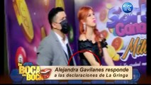 Alejandra Gavilanes responde a 'La Gringa' ¿Por qué la bloqueó de redes?
