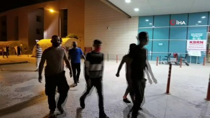 Kaçak yollarla ülkeye giren 5 mülteci takside yakalandı