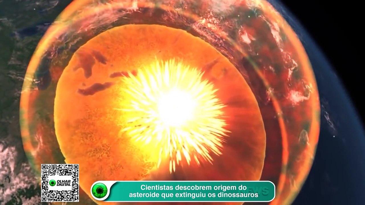 Cientistas descobrem origem do asteroide que extinguiu os dinossauros