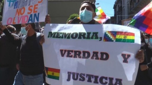 El presidente Luis Arce pide perdón a las víctimas de la crisis de 2019 en Bolivia