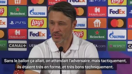 Ligue des champions - Kovac : "Nous n'avons pas concrétisé correctement"