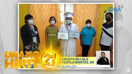 Unang Hirit: 80-anyos na lolo, one step closer na sa pagiging reporter!