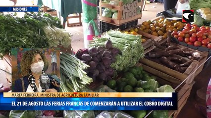 El 21 de agosto las ferias francas de comenzarán a utilizar el cobro digital